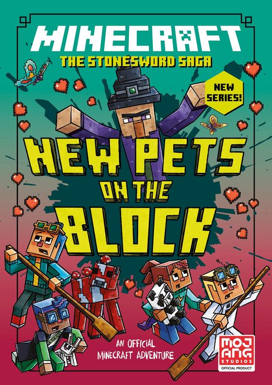 Produktbild: Minecraft: New Pets On The Block (stonesword Saga, Book 3)