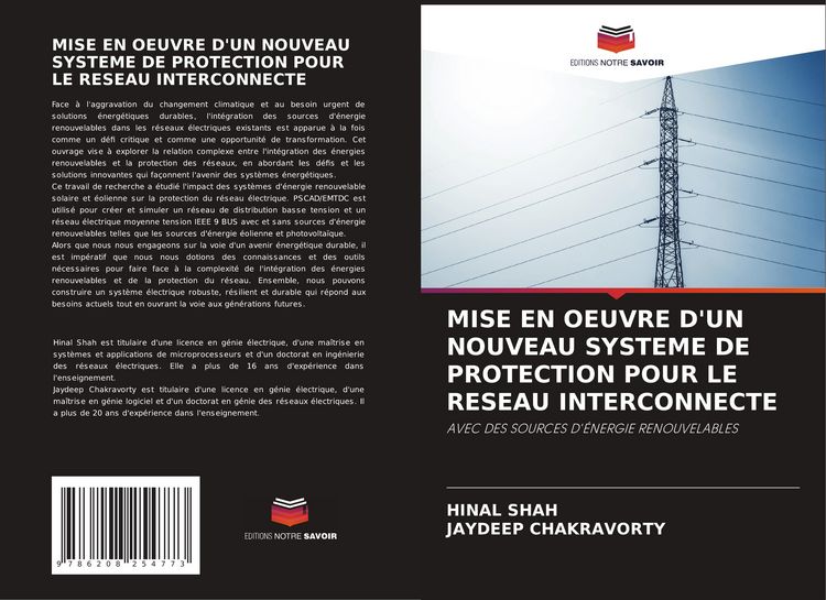 Produktbild: Mise En Oeuvre D'un Nouveau Systeme De Protection Pour Le Reseau Interconnecte
