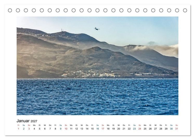 Produktbild: El Hierro - Insel mit allen Sinnen (Tischkalender 2027 DIN A5 quer), CALVENDO Monatskalender