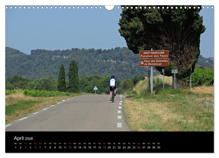 Produktbild: Faszination Mont Ventoux (Wandkalender 2026 DIN A3 quer), CALVENDO Monatskalender