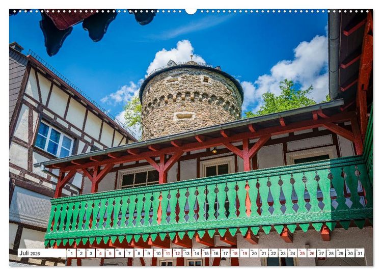 Produktbild: Herrstein - Perle des Hunsr&uuml;cks (Wandkalender 2026 DIN A2 quer), CALVENDO Monatskalender