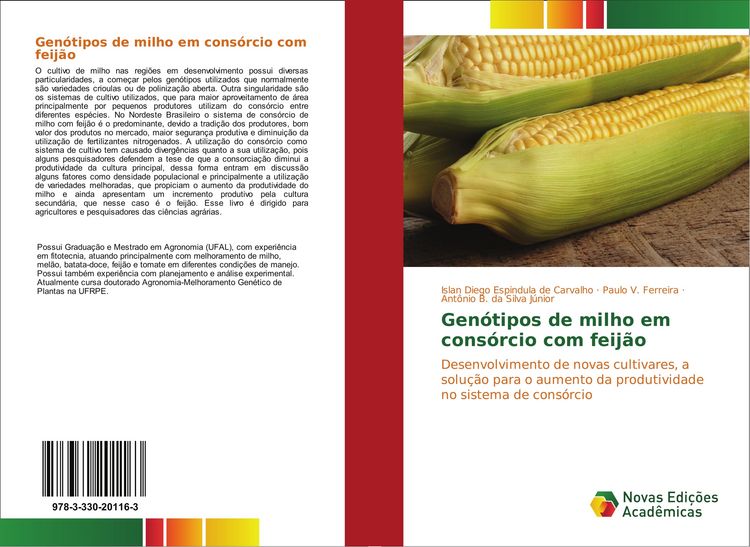 Produktbild: Gen&oacute;tipos de milho em cons&oacute;rcio com feij&atilde;o