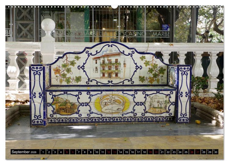 Produktbild: Marbella - Mond&auml;n und charmant (Wandkalender 2026 DIN A2 quer), CALVENDO Monatskalender