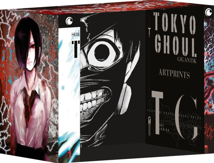 Produktbild: Tokyo Ghoul GIGANTIK – Band 1 mit Sammelschuber