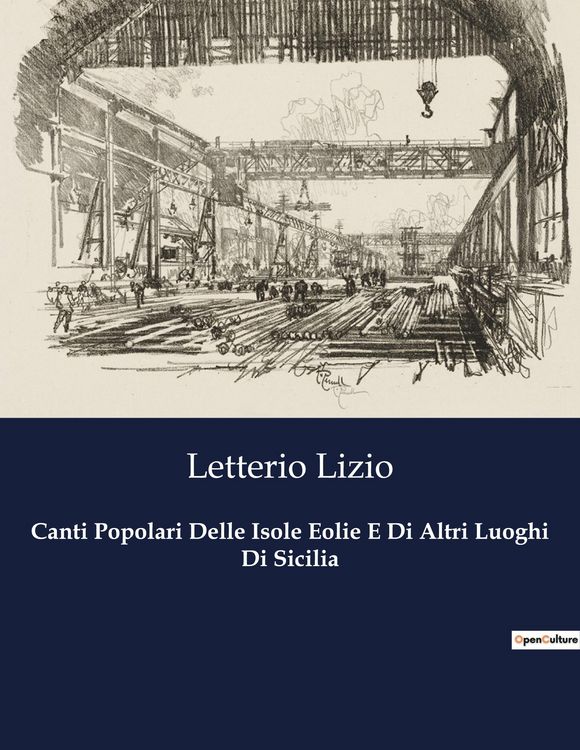 Produktbild: Canti Popolari Delle Isole Eolie E Di Altri Luoghi Di Sicilia