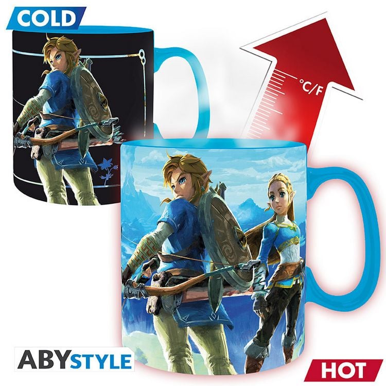 Produktbild: THE LEGEND OFZELDA - Mug Heat Change - 460ml - Breath the Wild