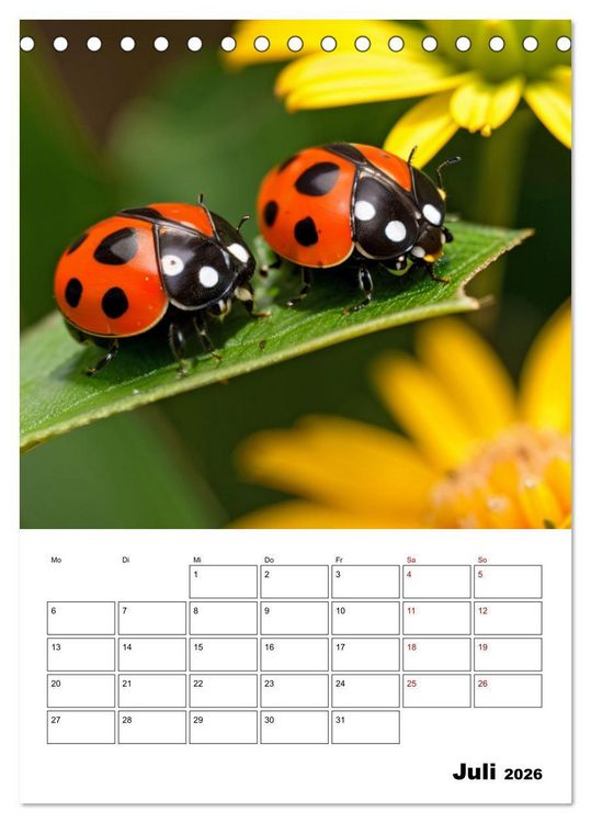 Produktbild: Mit Tieren hinein in das neue Jahr (Tischkalender 2026 DIN A5 hoch), CALVENDO Monatskalender