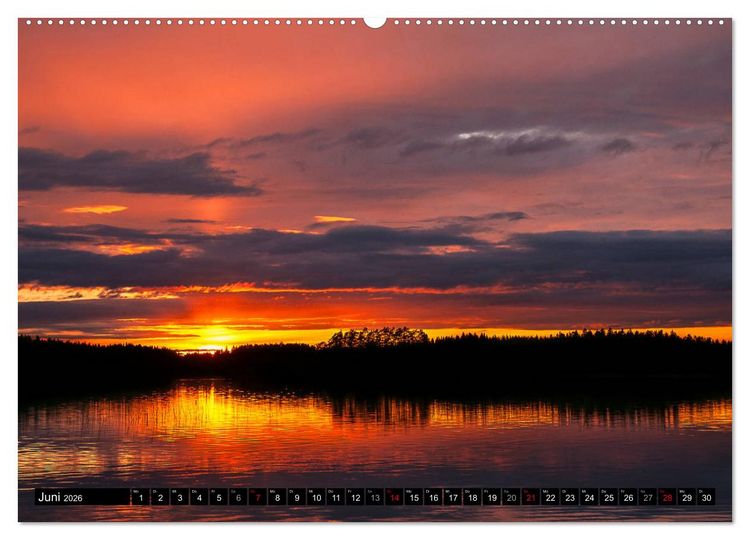 Produktbild: S&uuml;dliches Finnland (Wandkalender 2026 DIN A2 quer), CALVENDO Monatskalender