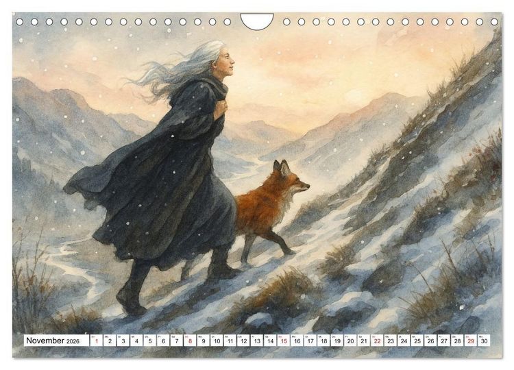 Produktbild: Im Zeichen der G&ouml;ttin (Wandkalender 2026 DIN A4 quer), CALVENDO Monatskalender