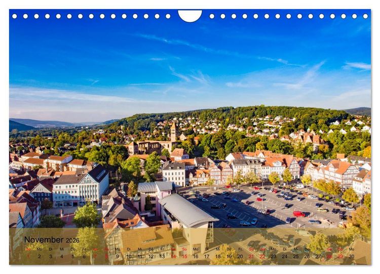 Produktbild: bad hersfeld zeitlos (Wandkalender 2026 DIN A4 quer), CALVENDO Monatskalender