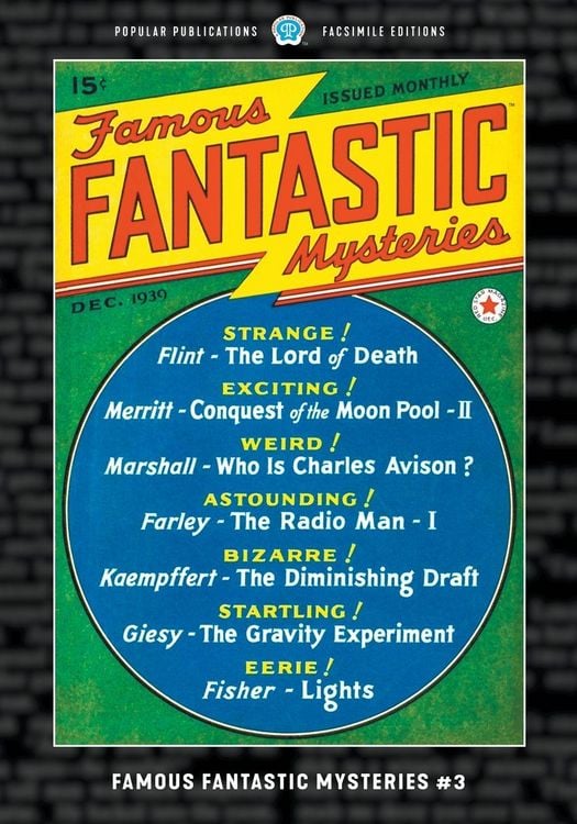 Produktbild: Famous Fantastic Mysteries #3