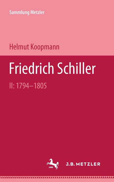 Produktbild: Friedrich Schiller II: 1794-1805