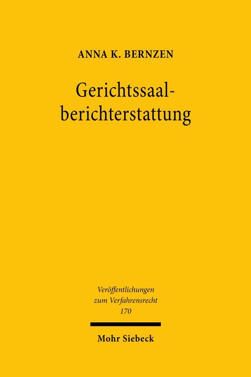 Produktbild: Gerichtssaalberichterstattung