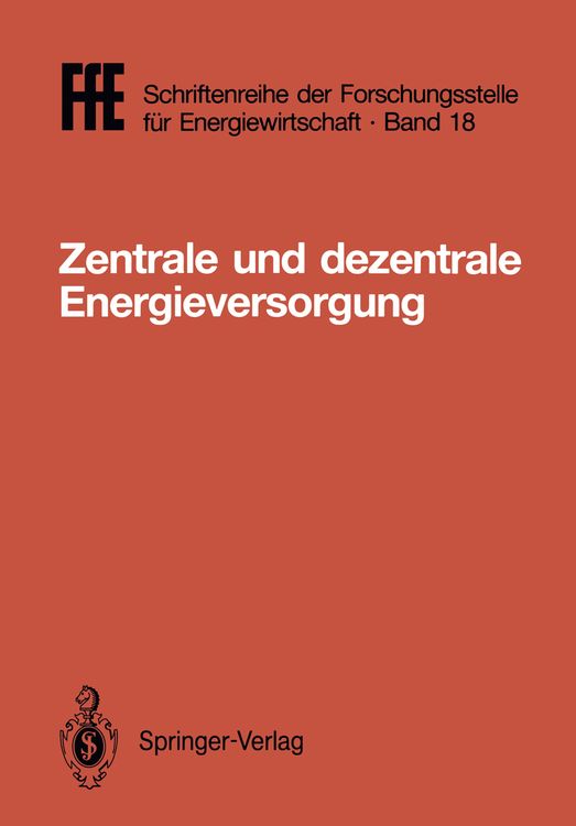 Produktbild: Zentrale und dezentrale Energieversorgung