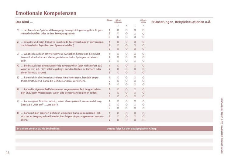Produktbild: MotorikPlus &Uuml;3 [10 B&ouml;gen]