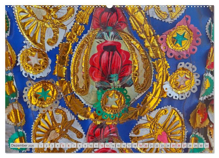 Produktbild: Farbenfrohes Bangladesch (Wandkalender 2026 DIN A2 quer), CALVENDO Monatskalender