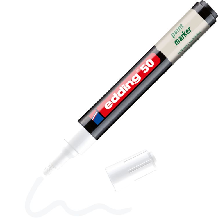 Produktbild: Edding 50 EcoLine 4-50-049 Lackmarker Wei&szlig; 2 mm, 3mm