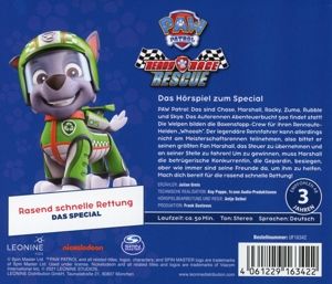 Produktbild: PAW Patrol CD 36. Rasend schnelle Rettung.
