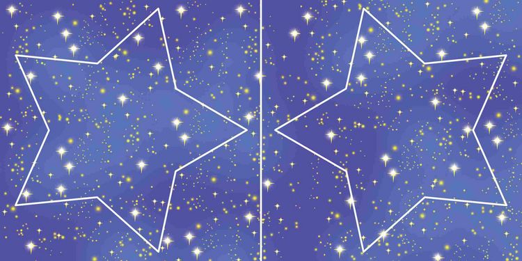 Produktbild: URSUS Twinkle Star "Sternenhimmel"