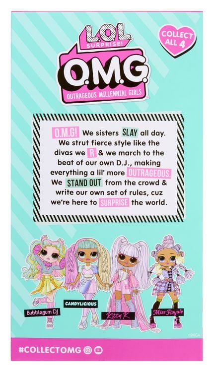 Produktbild: L.O.L. Surprise OMG Entry Doll - Bubblegum D.J.