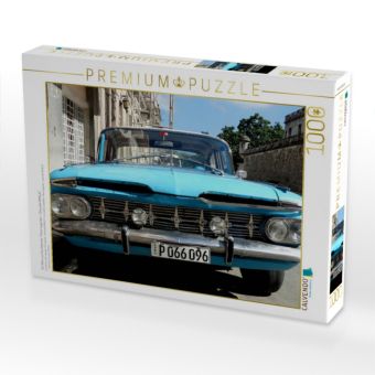 Produktbild: CALVENDO Puzzle Ein Motiv aus dem Kalender "Auto-Legenden - Chevrolet IMPALA" | 1000 Teile Lege-Gr&ouml;&szlig;e 64x48cm Foto-Puzzle f&uuml;r gl&uuml;ckliche Stunden