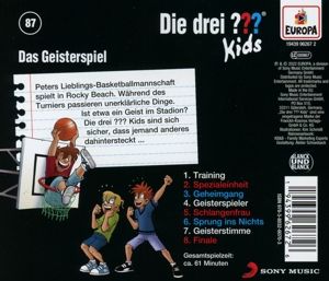 Produktbild: Die drei ??? Kids 87: Das Geisterspiel