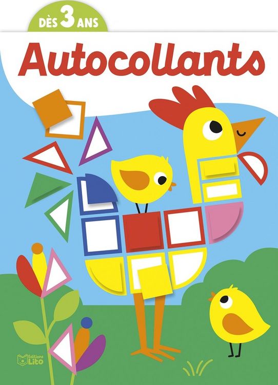 Produktbild: Autocollants : d&egrave;s 3 ans
