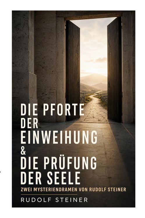 Produktbild: Die Pforte der Einweihung & Die Pr&uuml;fung der Seele: Zwei Mysteriendramen von Rudolf Steiner