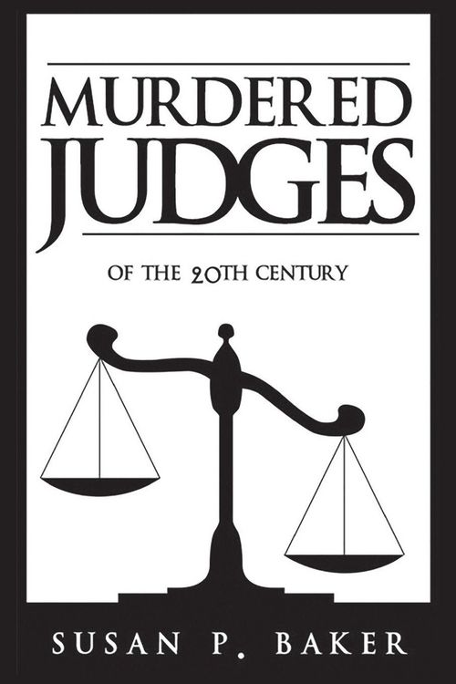 Produktbild: Murdered Judges of the Twentieth Century