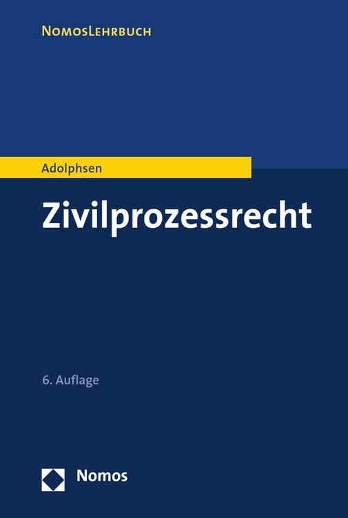 Produktbild: Zivilprozessrecht