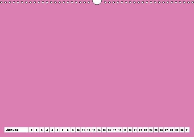 Produktbild: Bunter Bastelkalender f&uuml;r M&auml;dchen (Wandkalender immerw&auml;hrend DIN A3 quer)
