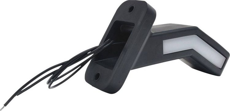 Produktbild: WAS Umriss-Markierungsleuchte Offene Kabelenden Markierungsleuchte, Positionslicht seitlich, links 12 V, 24 V Rot, Wei&szlig;