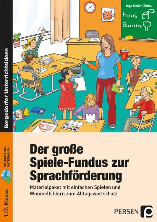 Produktbild: Der gro&szlig;e Spiele-Fundus zur Sprachf&ouml;rderung