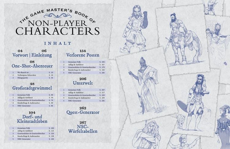 Produktbild: The Game Master&rsquo;s Book: Non-Player Characters