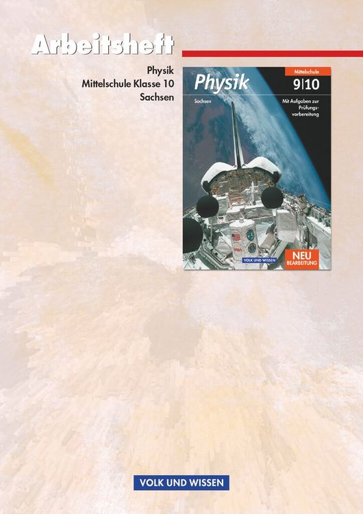 Produktbild: Physik 10. Schuljahr - Arbeitsheft. Mittelschule Sachsen