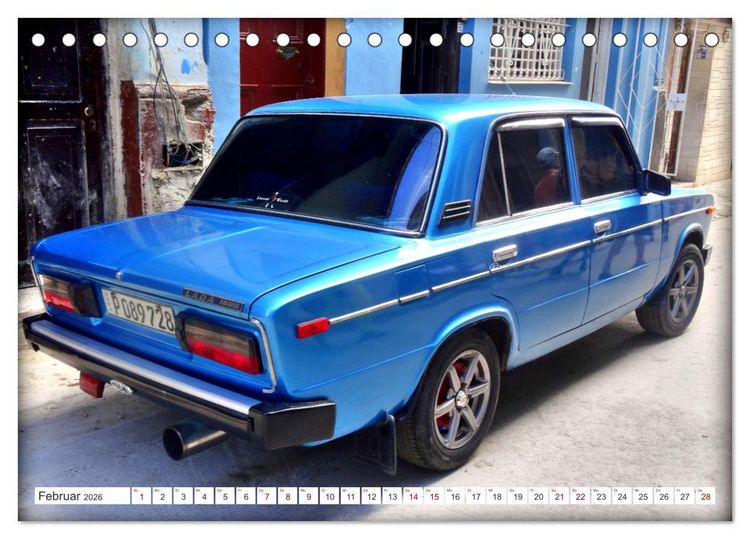Produktbild: LADA-1600 - Russlands popul&auml;rstes Automobil (Tischkalender 2026 DIN A5 quer), CALVENDO Monatskalender