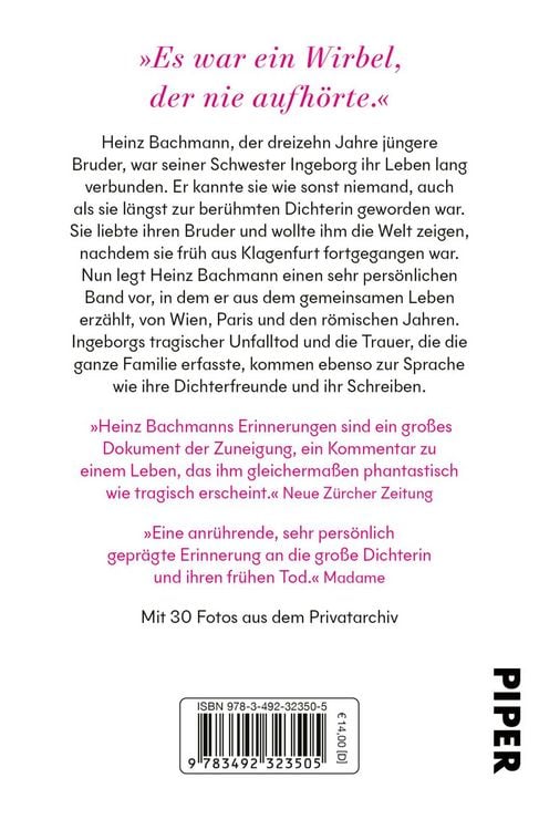 Produktbild: Ingeborg Bachmann, meine Schwester