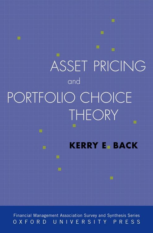 Produktbild: Asset Pricing and Portfolio Choice Theory