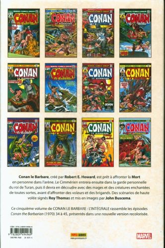 Produktbild: Conan le barbare : l'int&eacute;grale : 1974