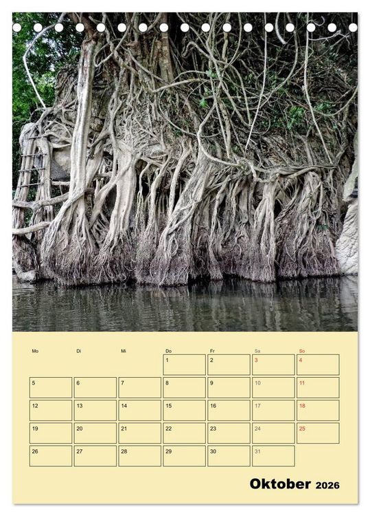 Produktbild: S&uuml;dthailand (Tischkalender 2026 DIN A5 hoch), CALVENDO Monatskalender