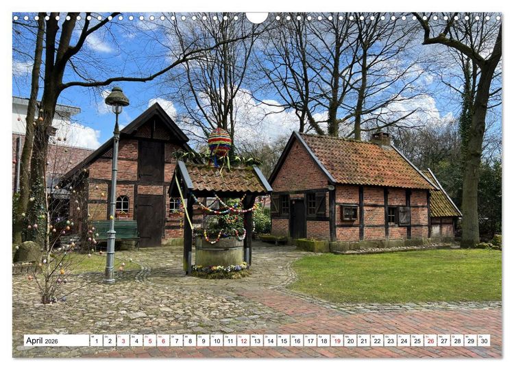 Produktbild: Lingen Ems (Wandkalender 2026 DIN A3 quer), CALVENDO Monatskalender