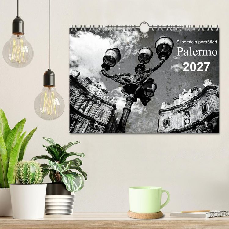 Produktbild: Silberstein portr&auml;tiert Palermo (Wandkalender 2027 DIN A4 quer), CALVENDO Monatskalender