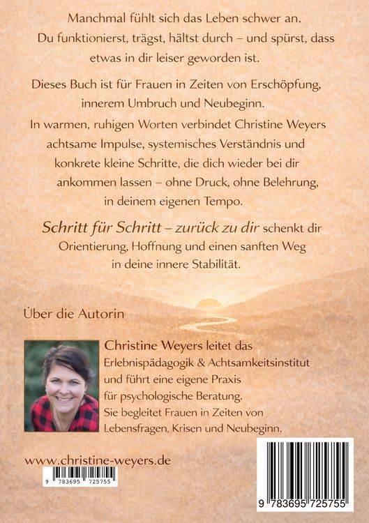 Produktbild: Schritt f&uuml;r Schritt -zur&uuml;ck zu dir
