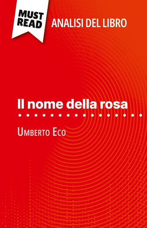 Produktbild: Il nome della rosa di Umberto Eco (Analisi del libro)