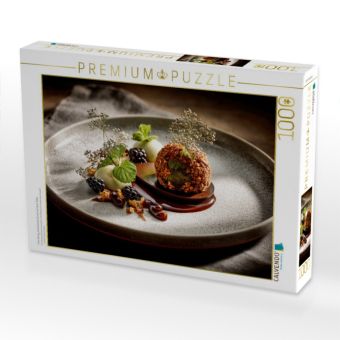 Produktbild: CALVENDO Puzzle Fine Dining, kulinarische Kunst auf dem Teller | 1000 Teile Lege-Gr&ouml;&szlig;e 64x48cm Foto-Puzzle f&uuml;r gl&uuml;ckliche Stunden