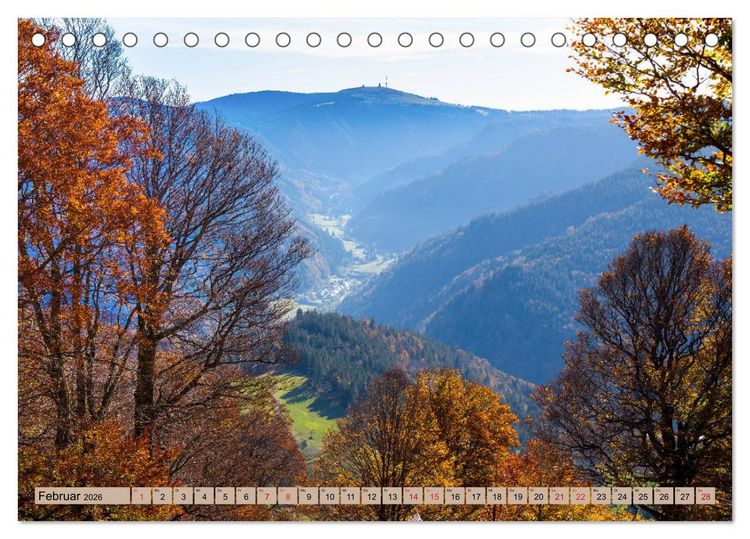 Produktbild: Freiburg Regio (Tischkalender 2026 DIN A5 quer), CALVENDO Monatskalender