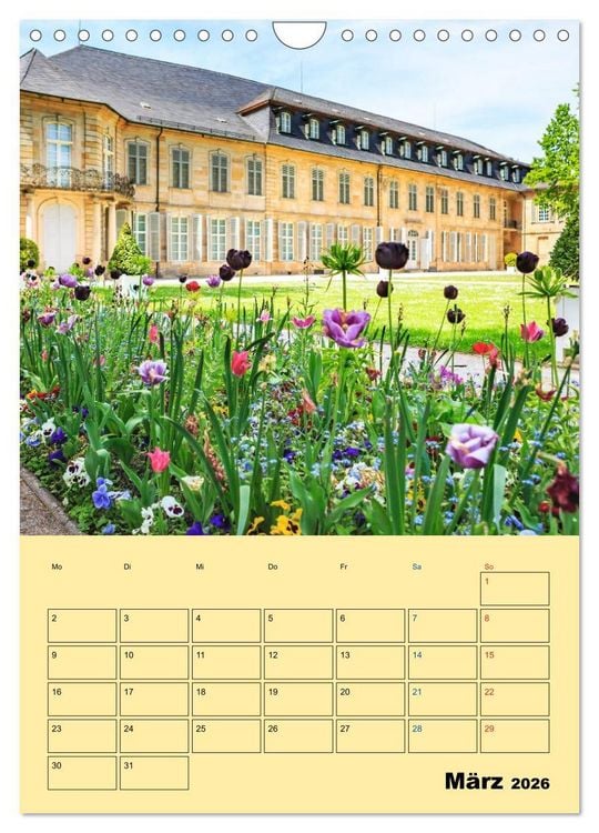 Produktbild: Bayreuth - die oberfr&auml;nkische Hauptstadt (Wandkalender 2026 DIN A4 hoch), CALVENDO Monatskalender