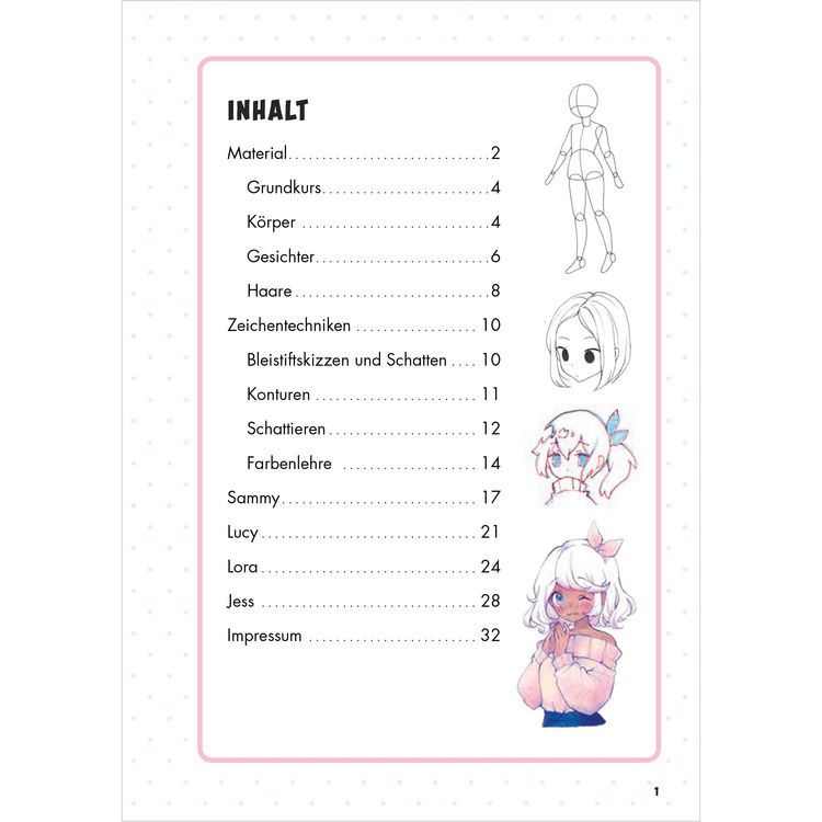 Produktbild: Kreativ-Set Manga Kids