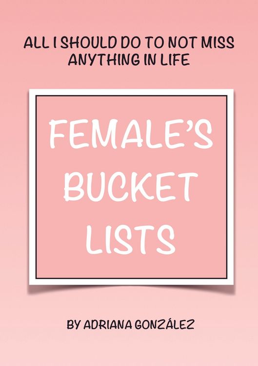 Produktbild: Female's Bucket Lists