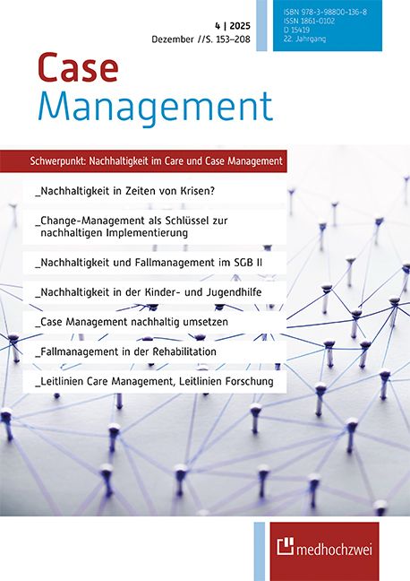 Produktbild: Case Management Ausgabe 4/2025